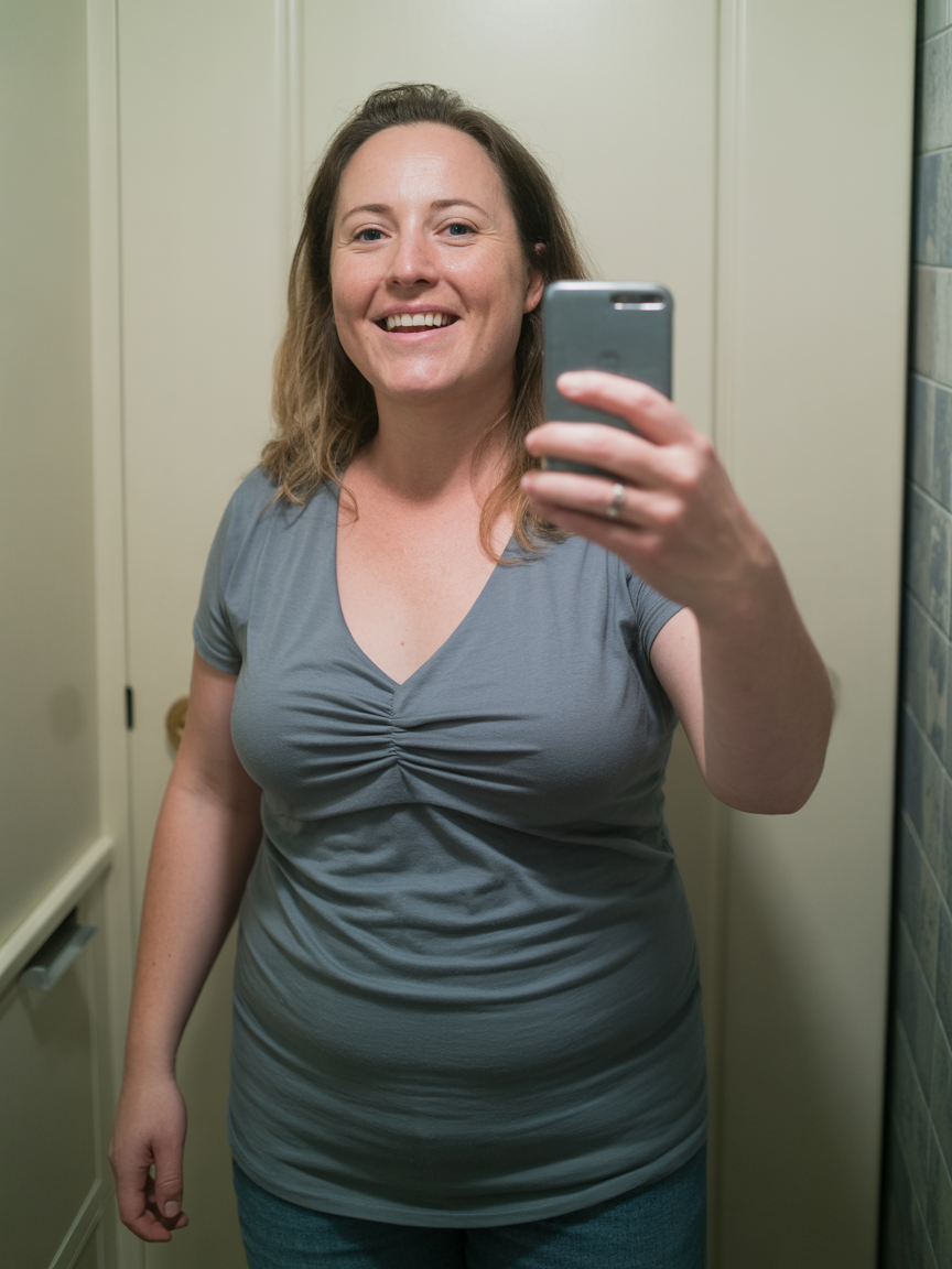 Sarah M. after weight loss transformation